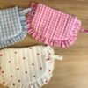 Atelier débutant couture - petites pochettes à froufrou